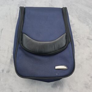 Travelon Carrying Bag Case Navy Blue Travel Tote Zip Closure Electronics Padded